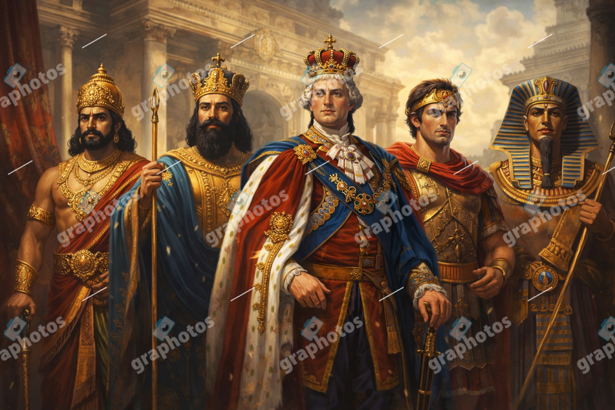 Iconic Rulers from Different Eras